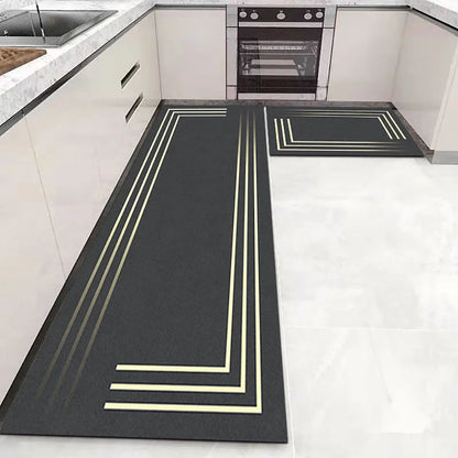 Soft Washable Non-Slip Runner Rug for Kitchen, Bedroom, Living Room & Bathroom