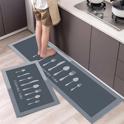 Soft Washable Non-Slip Runner Rug for Kitchen, Bedroom, Living Room & Bathroom