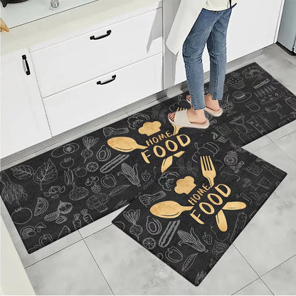 Soft Washable Non-Slip Runner Rug for Kitchen, Bedroom, Living Room & Bathroom