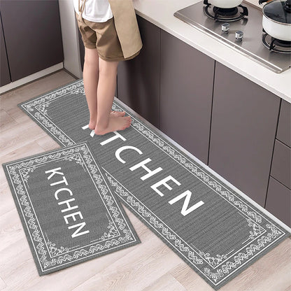 Soft Washable Non-Slip Runner Rug for Kitchen, Bedroom, Living Room & Bathroom